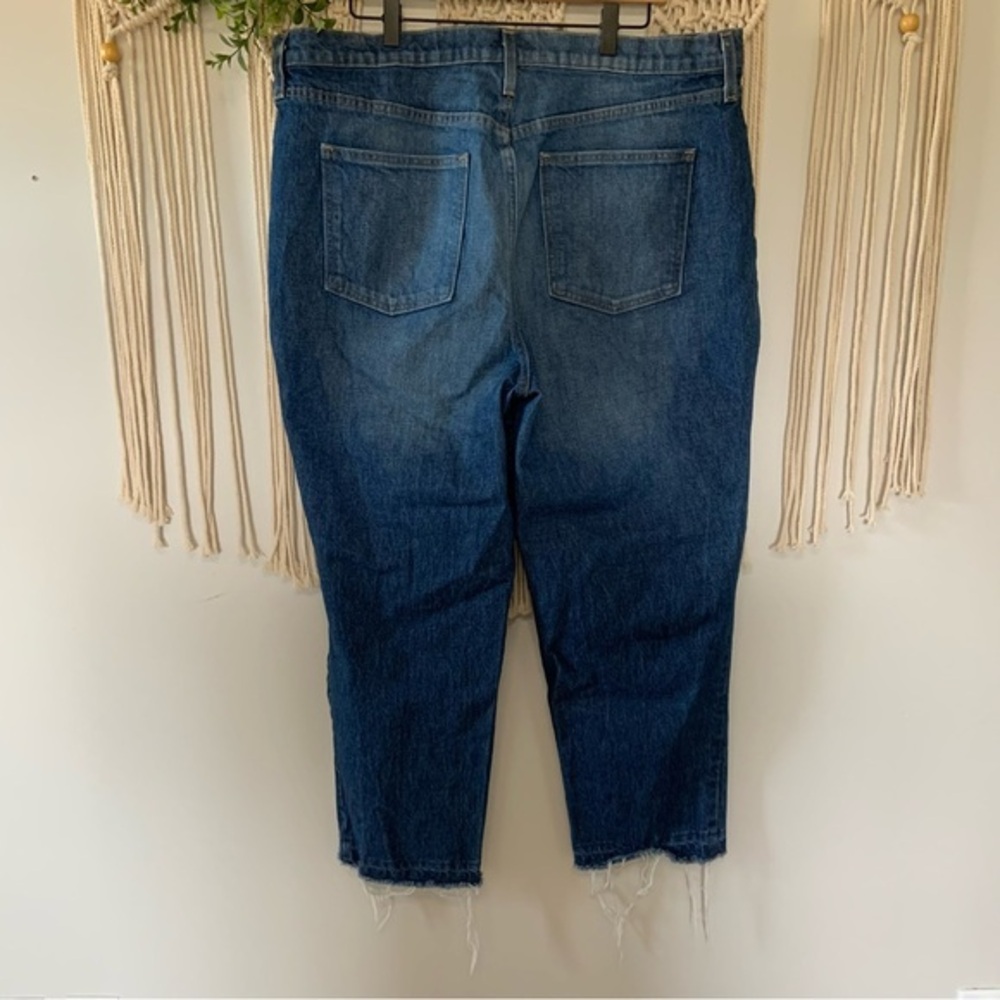 UNIVERSAL THREAD Women’s High Rise Vintage Straight Raw Hem Jeans Size 18 - Picture 2 of 14